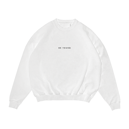 Hoodie Essential White Oversize Unisex 320 gsm