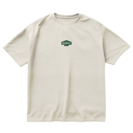 T-Shirt Flag Cream Oversize Unisex 250 gsm