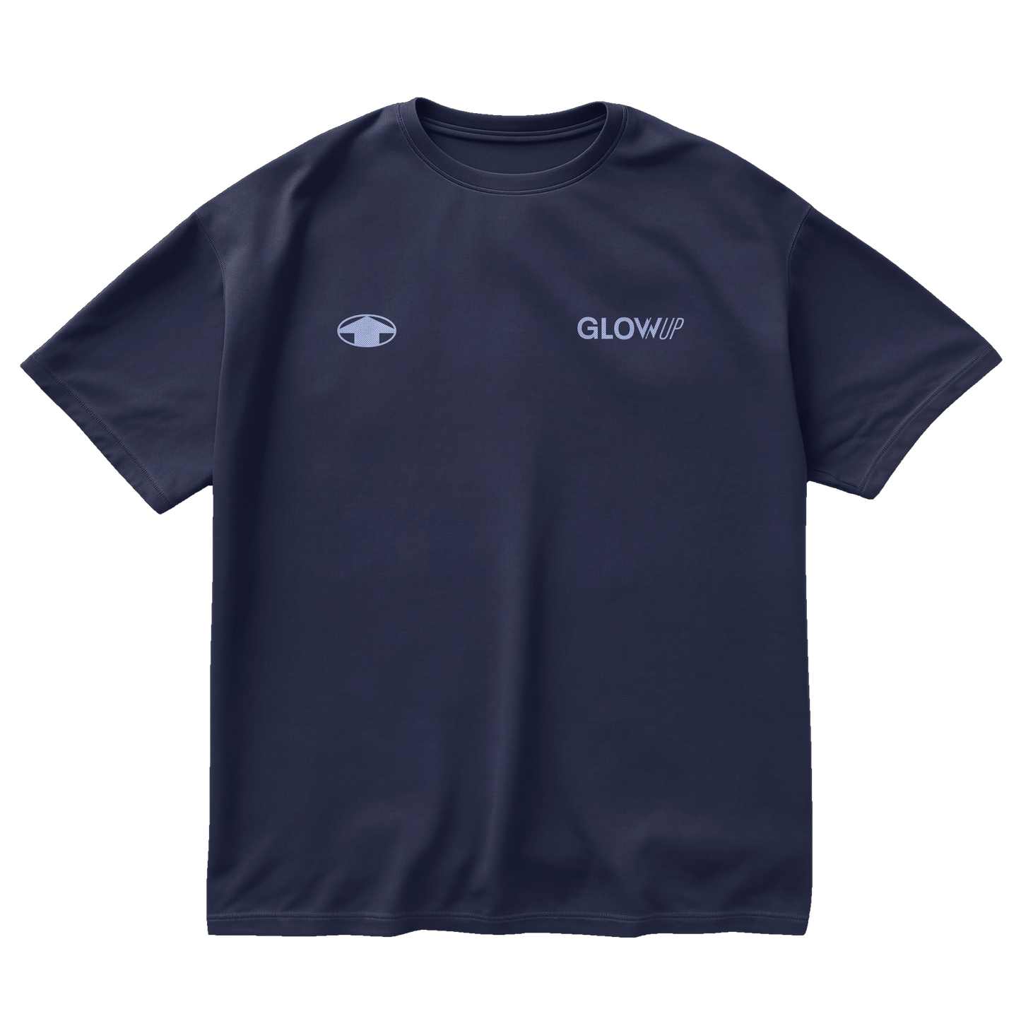 T-Shirt 3D Navy Blue Oversize Unisex 250 gsm